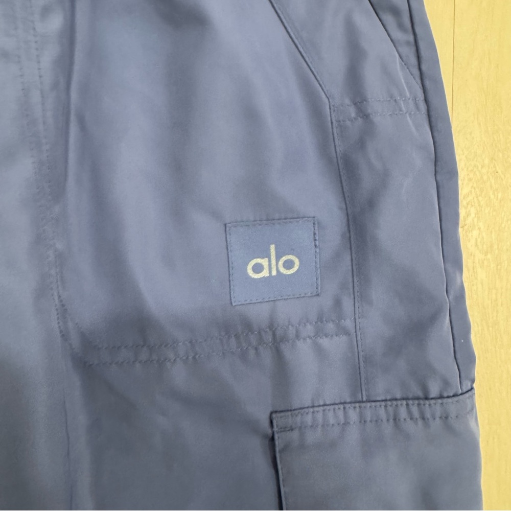 Alo Yoga International Wide Leg City Pant Infinity Blue Purple Women XS/Small - Picture 8 of 16